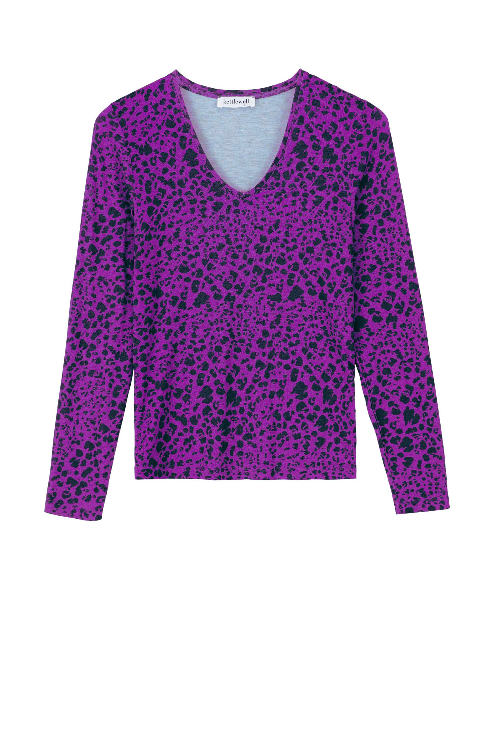 Turquoise leopard print lightweight Sweater – Little Loves Cornwall