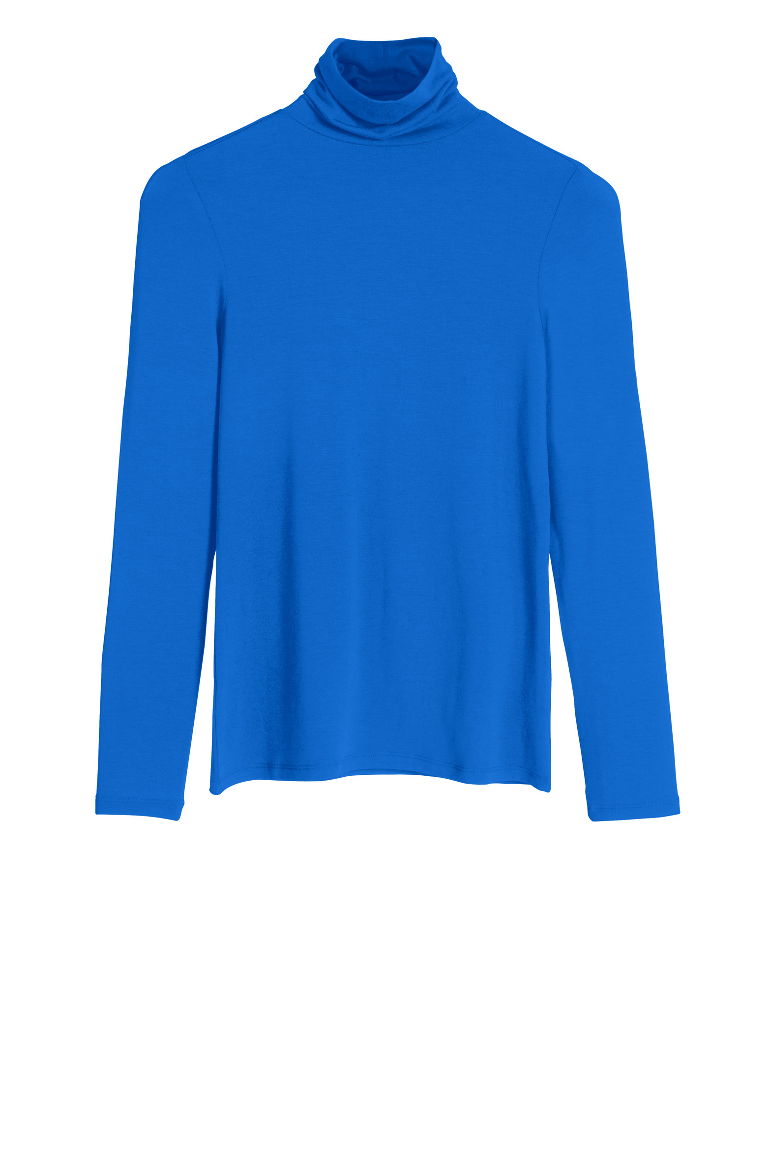 Royal blue turtleneck outlet shirt