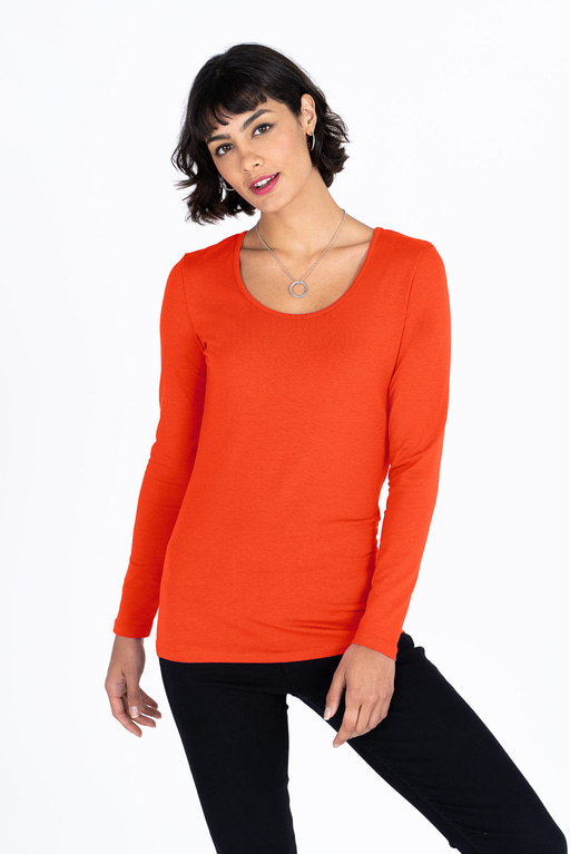 Longline Scoop Neck