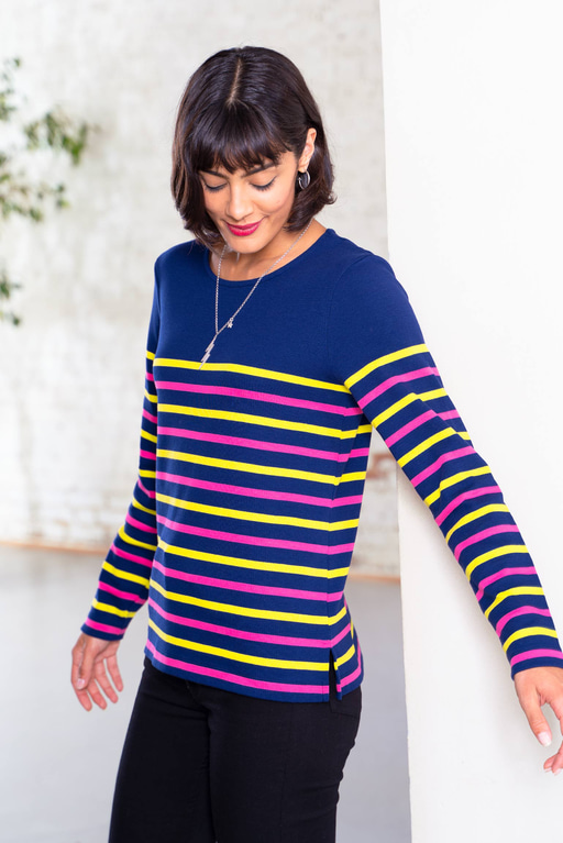 Monaco Stripe Top