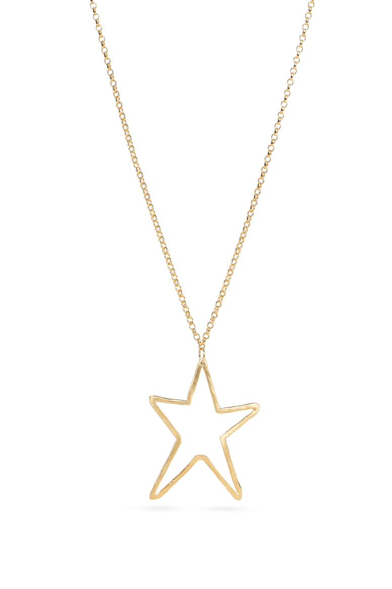 Mega Star Necklace Gold