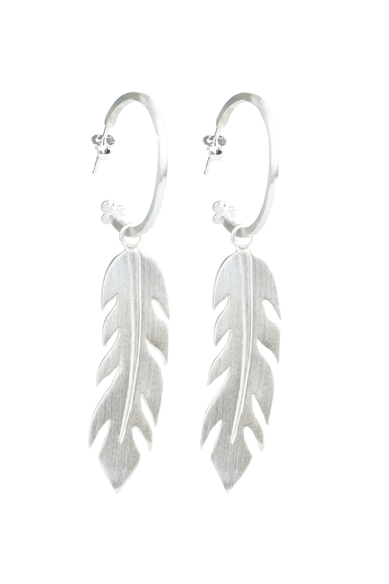 Free Spirit Earrings Silver