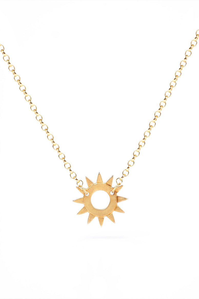 Sunrise Necklace Gold